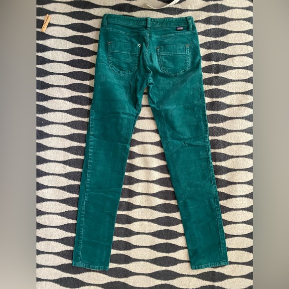 Patagonia Organic Cotton Corduroy Pants in Crater Blue Women's Size 28 - Picture 3 of 16
